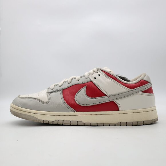 Nike Dunk Low Light Iron Ore Gym Red Men's Size 12 Sneakers 2024 HJ9093-030 - Picture 4 of 10